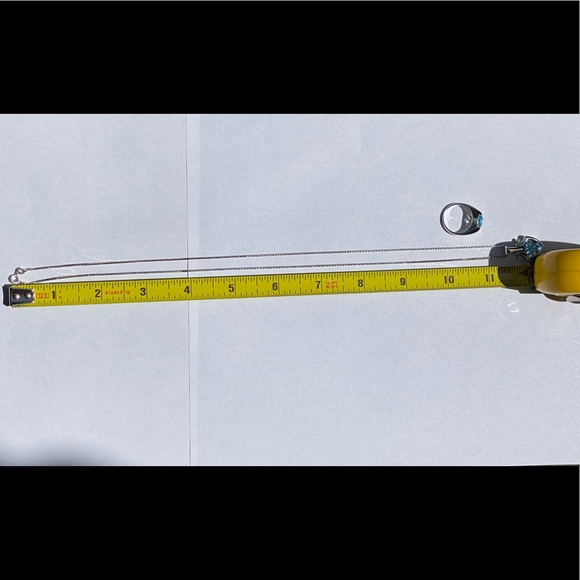 925 Aquamarine💠 Ring & Necklace set✨ - Picture 13 of 17